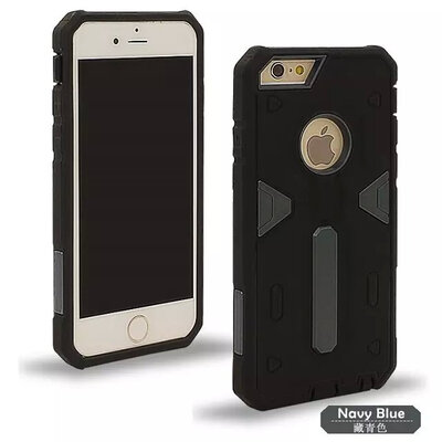 

мити для Apple iPhone 6 6s плюс 5,5 '' дело будущего воин shockproof воздействие случаев слим двухслойный тпу + PC защитных fundas