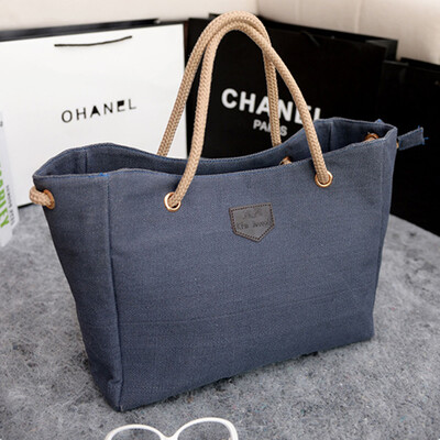 

Womens Fashion Accessories Concise Pure Color Shopping Shoulder Bags