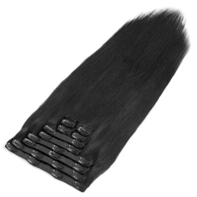 

Bhf Hair Clip In Hair Extension Brazilian Hair 7A Grade Straight Hait Human Hair 160G 1 2 613 P27613