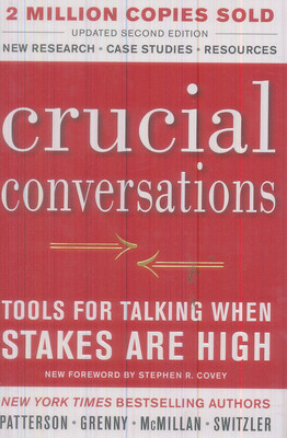 

Crucial Conversations Tools for Talking When Stakes Are High