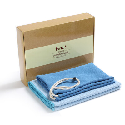 

Non-he / FETa yoga shop towel widened 80cm silicone yoga blanket sweet blue