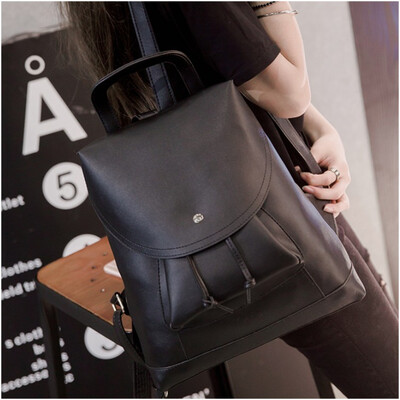 

2018 New Fashion Backpack Bag Pack for Girl&Lady Women PU Backpack Female Bag Fashion Simple Casual Mini Bag Travel Mochila