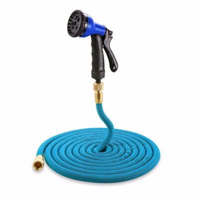 

Garden Expandable Magic Flexible Water Hose Spray Nozzle 25 50 75 100ft