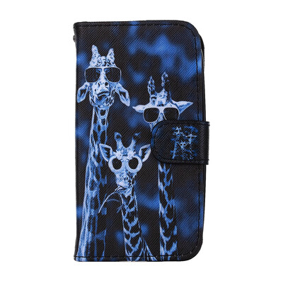 

MOONCASE чехол для Alcatel One Touch Поп С5 Флип PU Держатель карты Стенд Кожаный Чехол обложка Feature No.A10