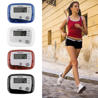 

Mini Digital LCD Pedometer Run Jogging Step Walking Distance Counter New
