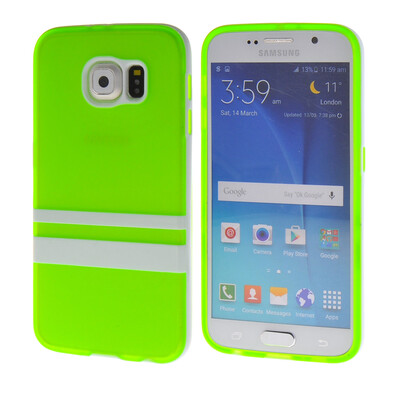 

MOONCASE Jelly color Soft Flexible Silicone Gel TPU Skin Shell Back Case Cover for Samsung Galaxy S6 Green
