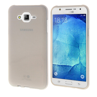 

MOONCASE Durable Colors Soft Silicone Gel TPU Flexible Shell Protective Case Cover for Samsung Galaxy J7 White