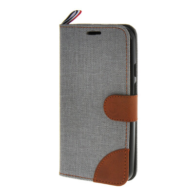 

MOONCASE Moto G 2nd Gen , Leather Wallet Flip Card Holder Pouch Stand Back ЧЕХОЛ ДЛЯ Motorola Moto G 2nd Gen Grey