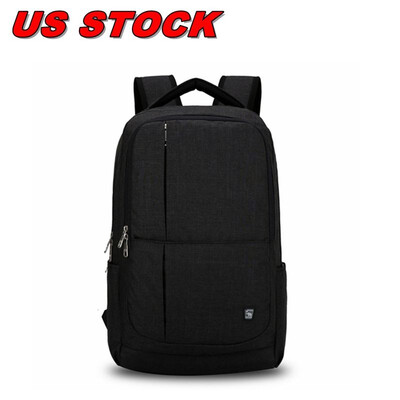 

Oiwas Nylon Business Backpack with Large Full Separate Mult-compartment for 17 Inch Laptop Notebook