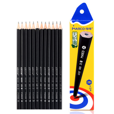 

Marco Marco 8000-2H-12CB writing pencil black pen 2H 12 boxed