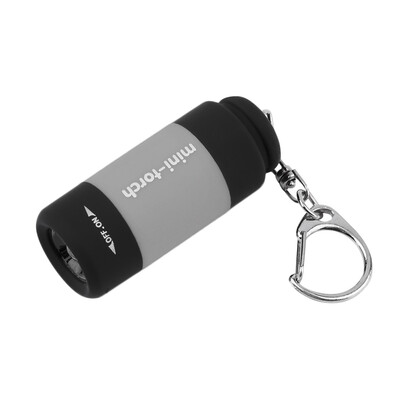 

Portable Mini USB LED Torch Lamp Pocket Rechargeable Light Flashlight 0.5W