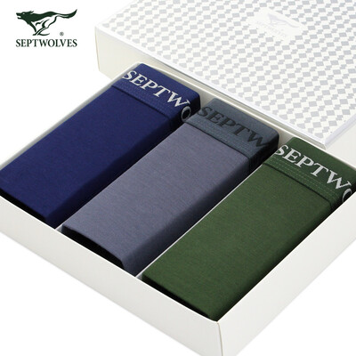 

【Jingdong Supermarket】 Seven wolves SEPTWOLVES men's underwear shorts pants quick-drying health underwear mixed suit XL 95044