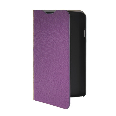 

MOONCASE Slim Leather Side Flip Wallet Card Slot Pouch Stand Shell Back ЧЕХОЛ ДЛЯ LG F70 Purple