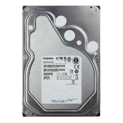 

TOSHIBA Internal HDD 7200 RPM SAS20 6Gbs 64MB Cache 35-inch MG03SCA100