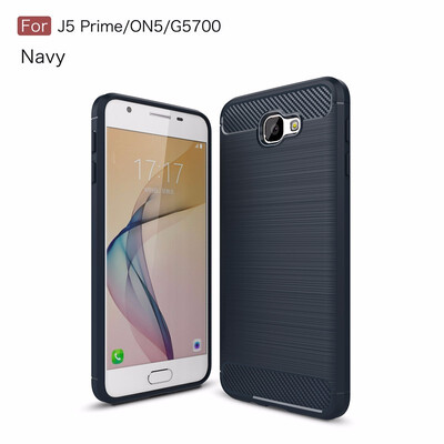 

For Samsung Galaxy J5 Prime ON5 G5700 Carbon Fiber Phone Cases Soft TPU Anti-Knock Cover For Samsung Galaxy J5 Prime Case