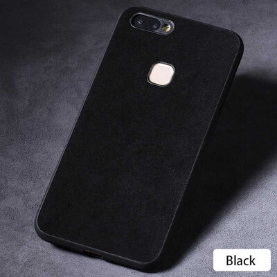 

Genuine Leather Phone Case For Vivo X20 Plus Suede leather Back Cover For X9 X9s Plus Cases