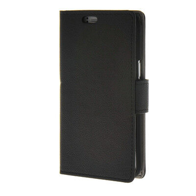 

MOONCASE Simple Leather Flip Wallet Card Slot Stand Back чехол для Samsung Galaxy J1 Black