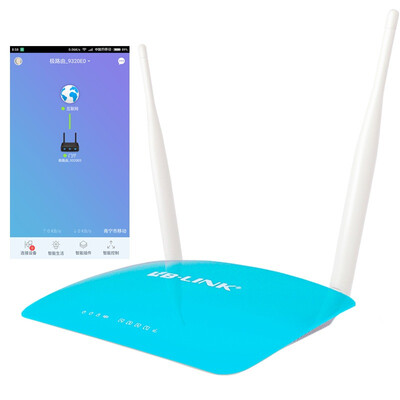 

Требуемое соединение (B-LINK) BL-855R 300M умный беспроводной маршрутизатор высокоэффективная через стену APP / микро-канал системы управления в реальном масштабе времени HIWIFI OS