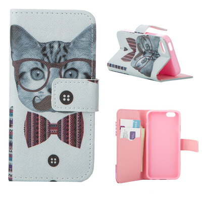 

MOONCASE ЧЕХОЛ ДЛЯ iPhone 5G / 5S Flip PU Leather Fold Wallet Card Slot Kickstand Back [Pattern series] /a10