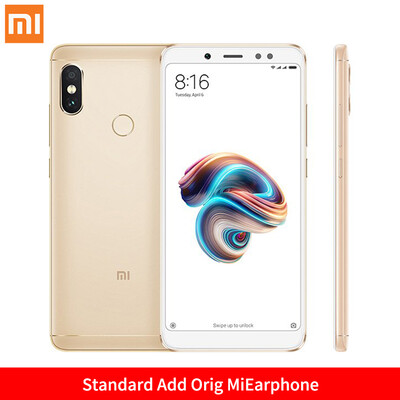 

Глобальная версия Xiaomi Redmi Note 5 4GB 64GB 5.99 "18: 9 Full Screen Dual Camera Note5 Смартфон Snapdragon 636 Octa Core 4000mAh