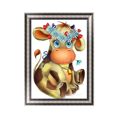 

UpperX Calf 5D Diamond Embroidery DIY Craft Painting Cross Stitch Home Decoration