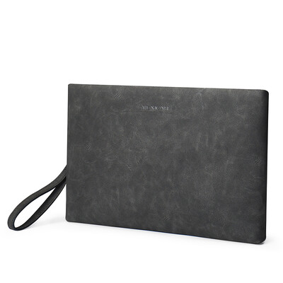 

Scarecrow MEXICAN Mens Hand Bag Envelope Bag Business Simple Multifunction Large Capacity Mens Wallet Single Handle Bag Men MMHD02180931 Dark Gray