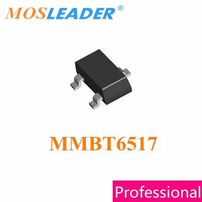 

Mosleader MMBT6517 SOT23 1000PCS 3000PCS MMBT6517LT1G TO-236AB 350V 01A 100mA NPN MMBT6517LT1 High quality