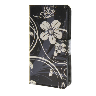 

MOONCASE Flower style Leather Wallet Flip Card Slot Stand Pouch чехол для HTC Desire 620 A11