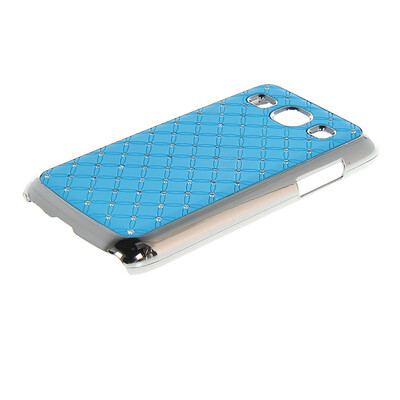

MOONCASE Luxury Chrome Plated Star Bling Back чехол для Samsung Galaxy Core Plus G3500 / Trend 3 G3502 Blue