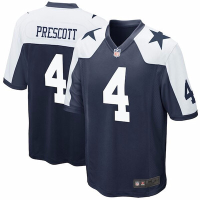 

Mens Dallas Cowboys Dak Prescott Nike White Game Jersey