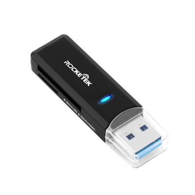 

Rocketek high quality usb 30 multi 2 in 1 memory card reader adapter for SDTF micro SD pc computer laptop accessories