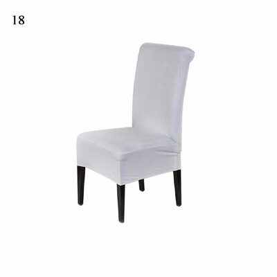 

Universal Removable Washable Elastic Cloth Stretch Chair Cover Slipcover 20 Colors Available Home Dining Room Hotel Wedding Banque