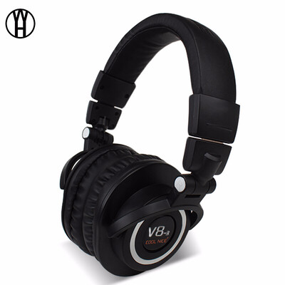 

WH V8-3 Bluetooth Head-worn multi-angle headset rotary folding wireless headphone for xiaomi samsung huawei iphone Video Game