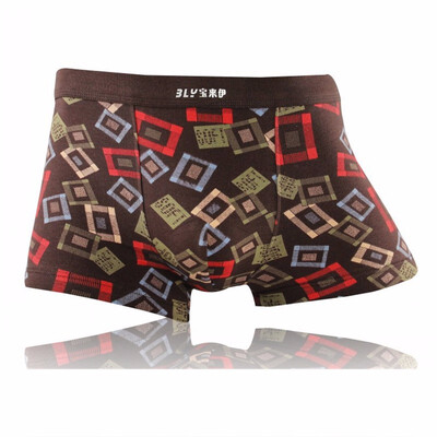 

Fashion Underwear Men Boxers Underpants Sexy Print ManS Pants