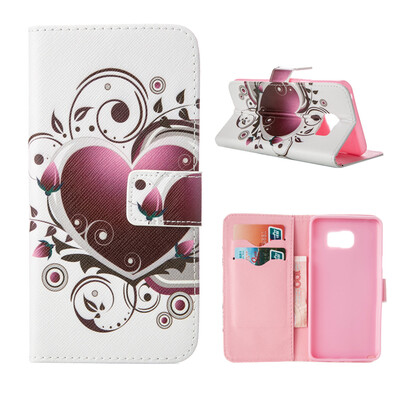 

MOONCASE Case for Samsung Galaxy Note 5 Flip PU Leather Fold Wallet Card Slot Kickstand Back Case Cover [Pattern series] /a07