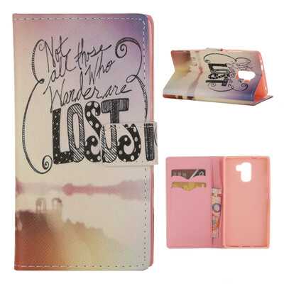 

MOONCASE Case for Huawei Honor 7 Flip PU Leather Fold Wallet Card Slot Kickstand Back Case Cover [Pattern series] /a03