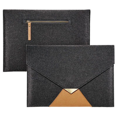 

Миллиард цветов (ESR) Apple IPAD Pro 12.9 Yingcun рукава / рукав IPad Pro таблетки рукав / мешок чувствовал тихий темно-серый туман серии мессенджера