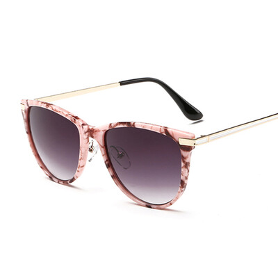 

FEIDU 2016 Fashion Cat Eye Sunglasses Women Brand Designe Clear Frame Coating Mirror Driving Sun Glasses UV400 Gafas De Sol