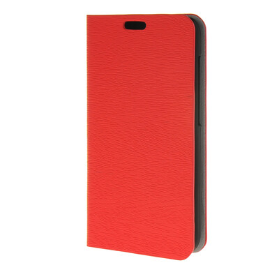 

MOONCASE Wood grain Leather Flip Wallet Card Slot Stand Back чехол для Huawei Ascend Y625 Red