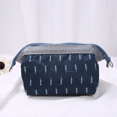 

High Capacity Women Makeup Bags Portable Cosmetic Case Travel Printed Makeup