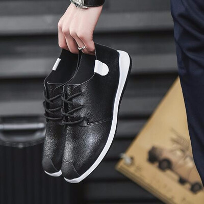 

summer new mens fashion shoes mens soft bottom casual mens shoes Korean version of breathable flat mens shoes