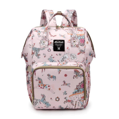 

New Model Fashion Mommy Maternity Bag Diaper Nappy Bag Bolsa Maternida Printed Bebe Bag Travel Backpack Desiger Nursing Baby Bag