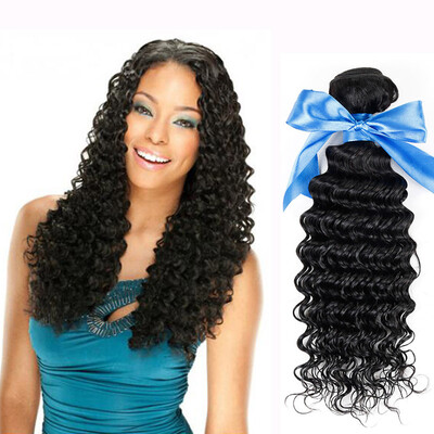 

WYF Virgin Hair Curly Hair 5 Bundles Peruvian Curly Wave Unprocessed Human Hair Bundles