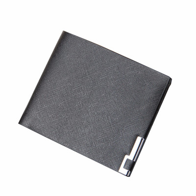 

Men Wallet Short Vertical Students Handbag