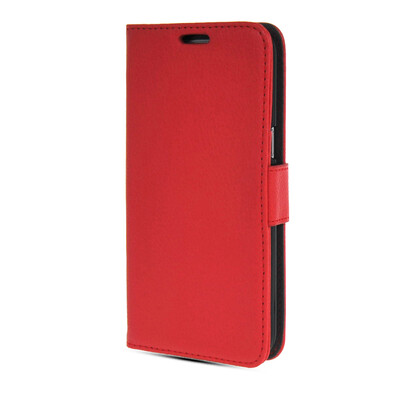 

MOONCASE High quality Leather Side Flip Card Slot Pouch Stand Shell Back ЧЕХОЛ ДЛЯ Samsung Galaxy Grand 2 G7106 Red