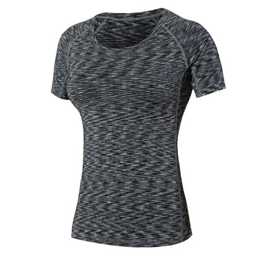 

Gym T shirt Compression Dry Quick Running Short Sleeve Fitness Clothes