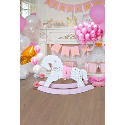 

White Trojan Red BalloonPhoto Backdrop 57FT Vinyl Fabric Cloth Digital Printing Photo Background S-3248