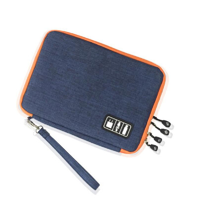 

Waterproof Double Layer Handbag Storage Bag of USB Data Cable Earphone Tablet Computer Plug Digital Electronic Protection Bags