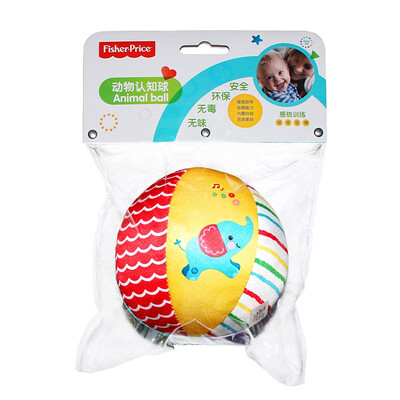 

Фишер (Fisher Price) игрушки животных Познание детские игрушки мяч мяч мяч детские погремушки F0806