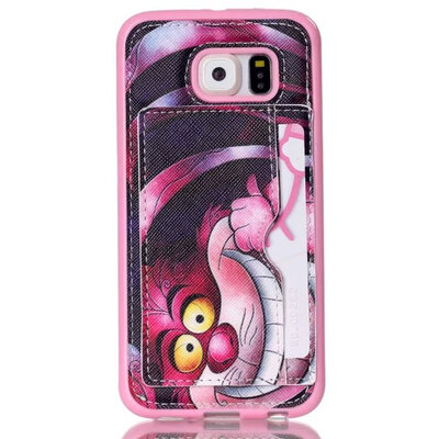 

мити кожаная сумка + тпу innder мягкого навеса для телефона Samsung S6 g9200 мобильный телефон, например, в случае с слот стоять
